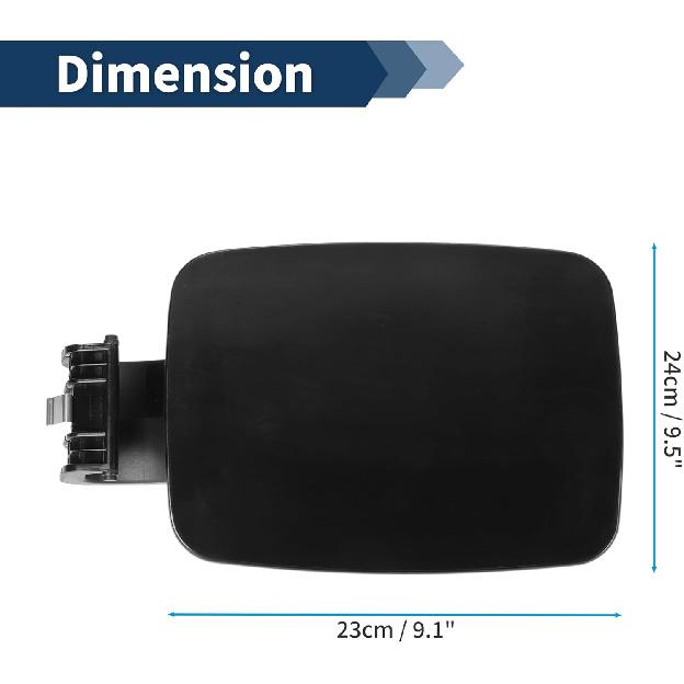Fuel Tank Door for Hyundai Sonata 2010 2011 2012 2013 2014 Fuel Filler Door Assembly for Hyundai Sonata Hybrid 2011-2015 No.69510-3S000 Black Fuel