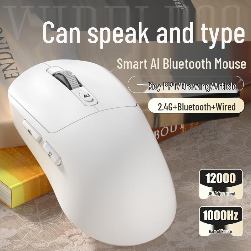 OLOEY AI Voice Wireless Bluetooth Mouse