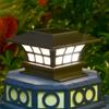 1Pc Solar Coffee Stigma Lamp Wall Lamp Garden Wall Lamp Waterproof Lamp Induction Led Lamp Outdoor
