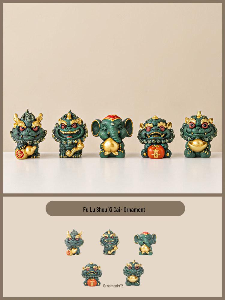 

Pixiu Wealth Ornament: Office Tea Pet, Living Room, or Entryway Decor - Ideal for Business, Birthdays, Housewarming, Teacher, and Elder Gifts No Specific Size
