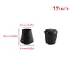 4-24pcs Round Furniture Foot Caps Chair Table Sofa Anti-Slip Silent Rubber Leg Pad Wooden Floor Anti-Scratch Protective Pad