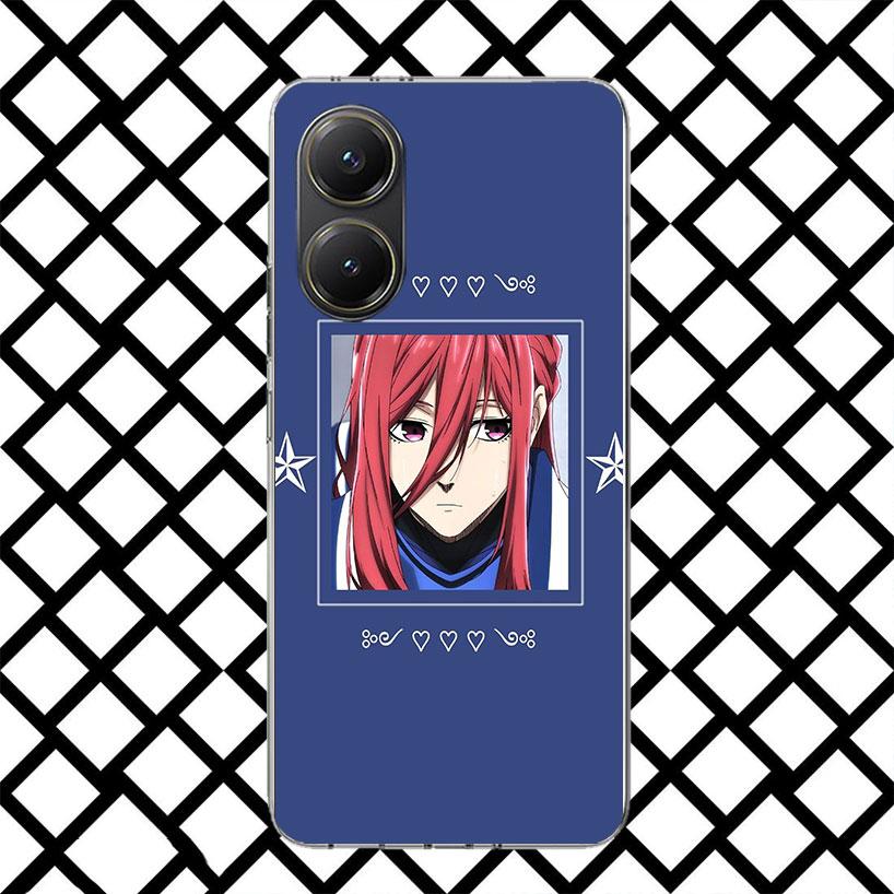 Blue Lock Chigiri Hyoma Phone Case for Xiaomi Poco F7 Ultra X7 X6 X5 Pro X4 Gt M8 M7 Redmi 15 15C 13 13C 12 12C Soft Cover Funda