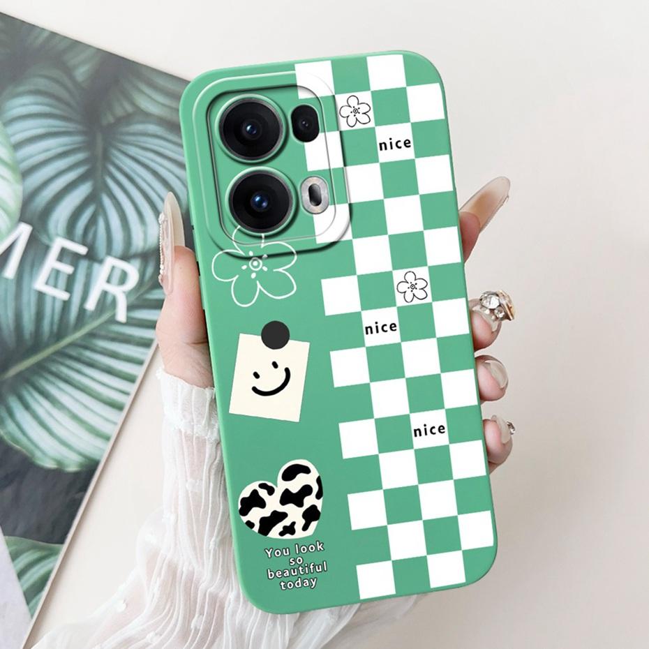 Cute Cartoon Phone Case For OPPO Reno13 Pro / Reno13 / Reno13 F 4G 5G Soft Silicone Protective Cover For Oppo Reno 13 13F 13Pro