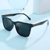 Damen Retro Myopie-Linse Quadratische Sonnenbrille Herren Metall Fahrer Korrekturbrille Damen 0 -0,5 -0,75 -1,0 Bis -6,0