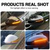 2PCS For Honda Civic 8th MK8 Type-S Type-R FN 1 2 3 FK 1 2 3 LED Side Mirror Lamp Turn Signal Light Smoked Lens Yellow Light