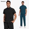 Black Scrub Uniform Nurse Hospital Men Medical Uniforms Scrubs Nursing Set Clinic Spa and Beauty Salon Women Scrub Set