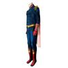 Black Robe Picket Homeland Onesie Cosplay Halloween Party Show Costume Superman Cos