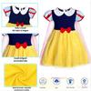Snow White Princess Dress with Headband, Crown and Wand, Cotton, 3-4 Years, 110cm, Multicolor EvrikaUnity®