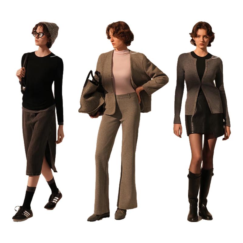 

Ubras Liu Wen Collection Women s Tencel Wool Base Layer Top L