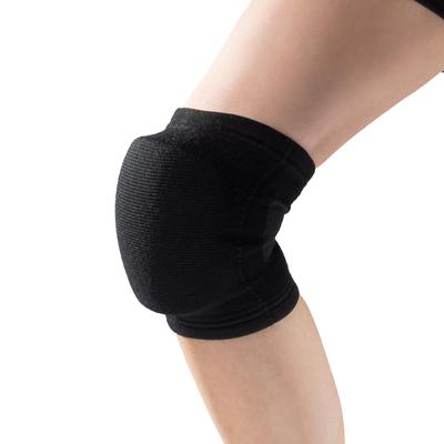 Knee Support Volleyball Knee Pad 28mm Thick Pad Black L Size Adult 1 Piece 867 Flexible Pad Fixed Support Breathable Flexible Stretch Sweat Absorbent
