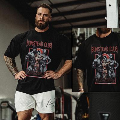 CBUM Chris Fitness Training Gym Casual TShirt Mens and Womens Luxury Brand Top
