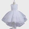 Mädchen Ärmelloses Prinzessinnenkleid - Blumenmädchen Hochzeit Tutu und Abendkleid