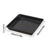 2pcs Square Plant Saucer 35cm Plant Saucer Tray Heavy Duty Plastic Plant Trays Flower Pot Indoor Outdoor Home Garden Supplies