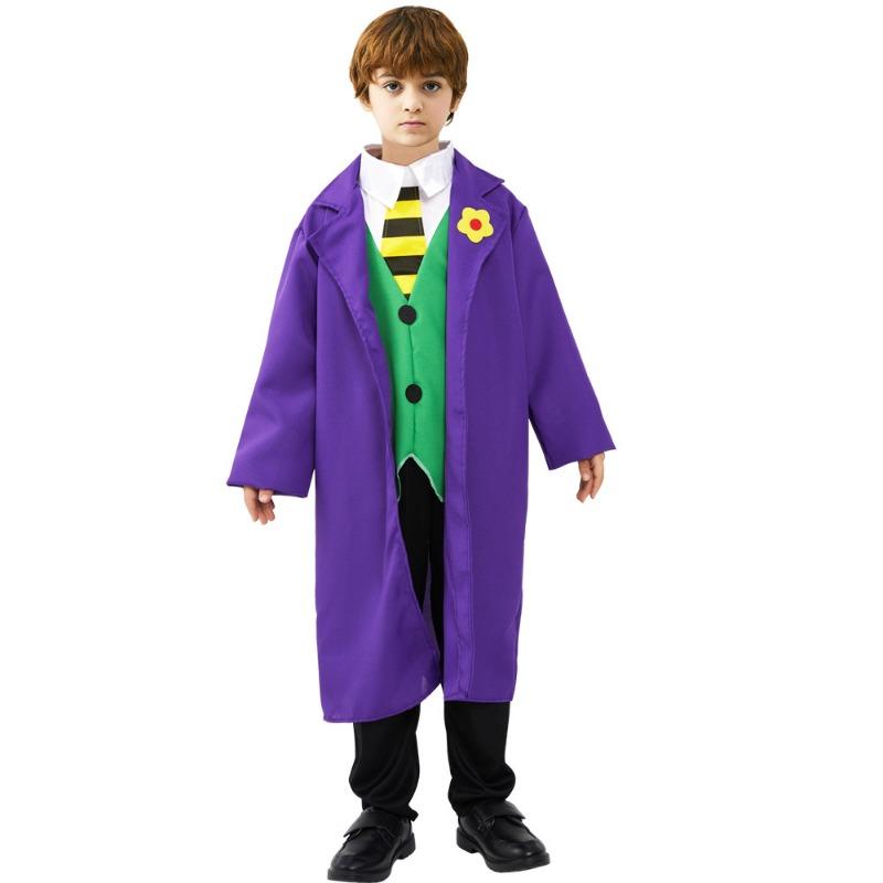 The New Batman Dark Knight Costume Purple Halloween Dance Costume