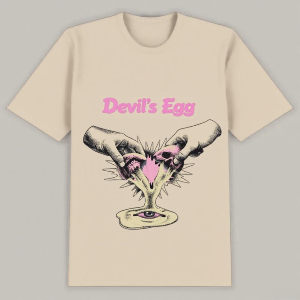 Emerging New Street Style Short-sleeved Art Breathable Daily Style Trend Printing Cotton Women's T-shirt Couple Tide Brand Tops