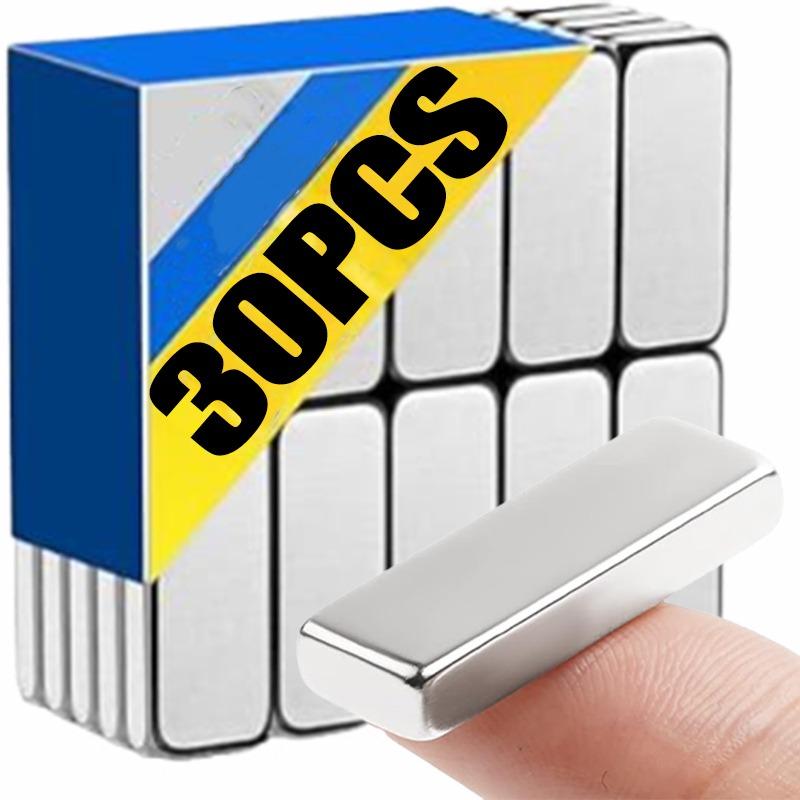 

10pcs 20x10xmm Magnet Block Magnets Refrigerator Sticker Whiteboard Magnets DIY Crafts Office Magnetic Sheet