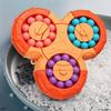 1pc-Six-Sided Magic Beans Cube-Finger-Flick Rotation Fidget Spinner|Decompression Gyro Toy,Christmas Halloween Thanksgiving Gift