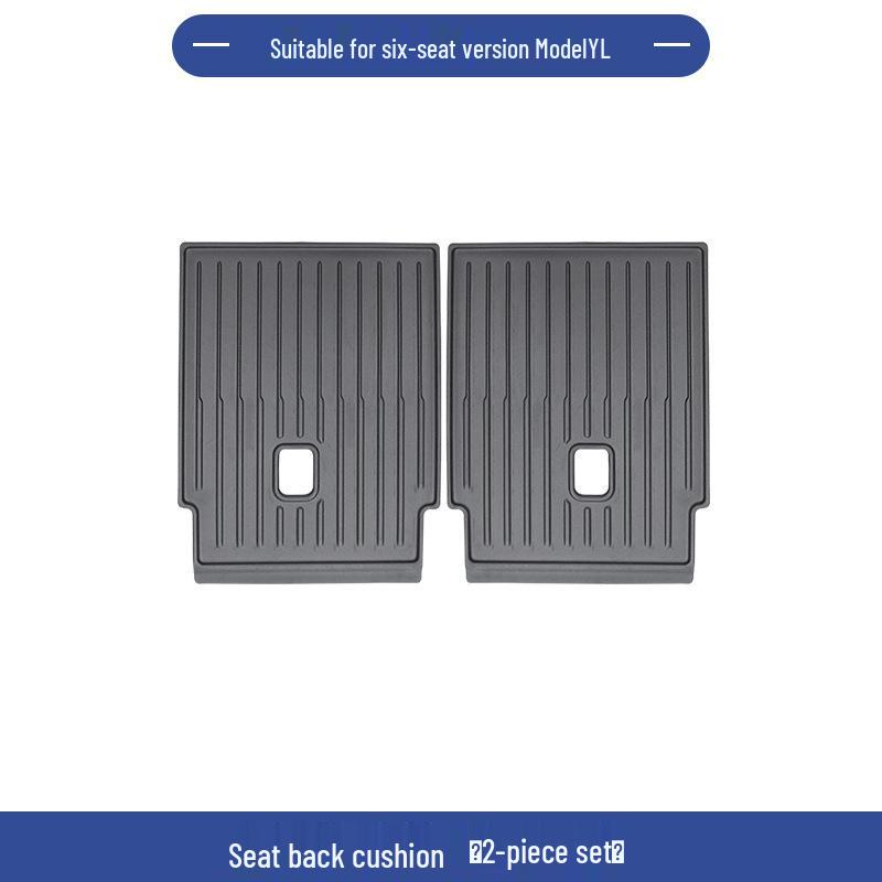 Tesla Model Y 6-Seater Trunk and Backseat Mats Set