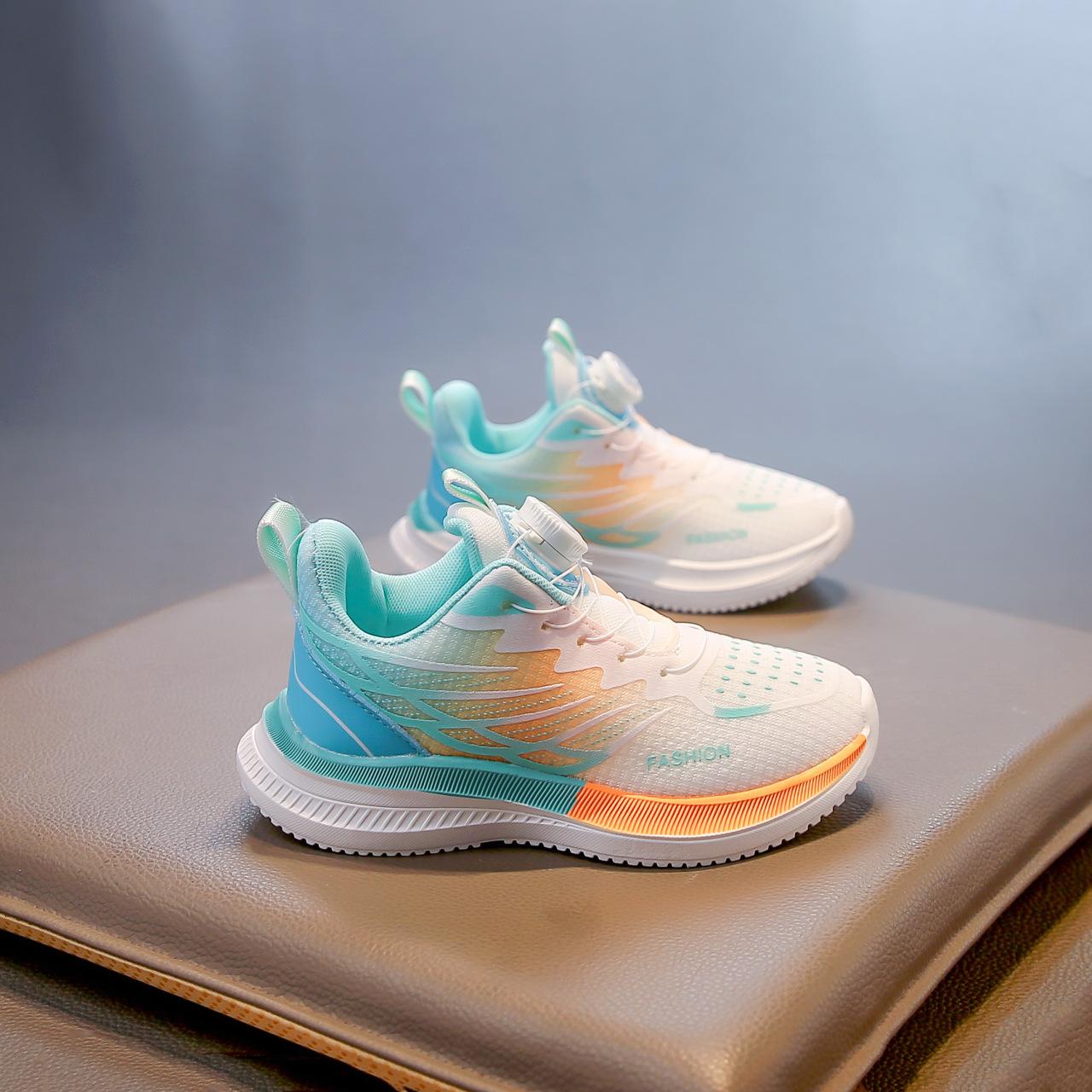 

Classmates Boys Sneakers Students Lightweight Non-slip Skipping Rope Running Shoes Summer Breathable Rotating Button 30 оранжевый