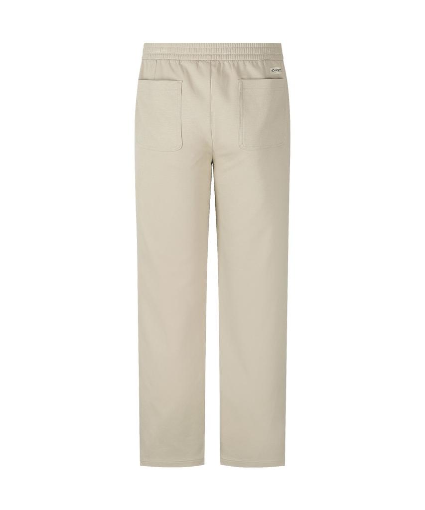DISCOVERY EXPEDITION Men'S Tech Knit Training Loose Tapered Pants (Beige2)
