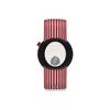 Swatch Pop Series Quartz Movement Black And White Irregular Dot Pattern Fashion Watch 45mm Floral Dial Plastic Case Plastic Strap PNW104