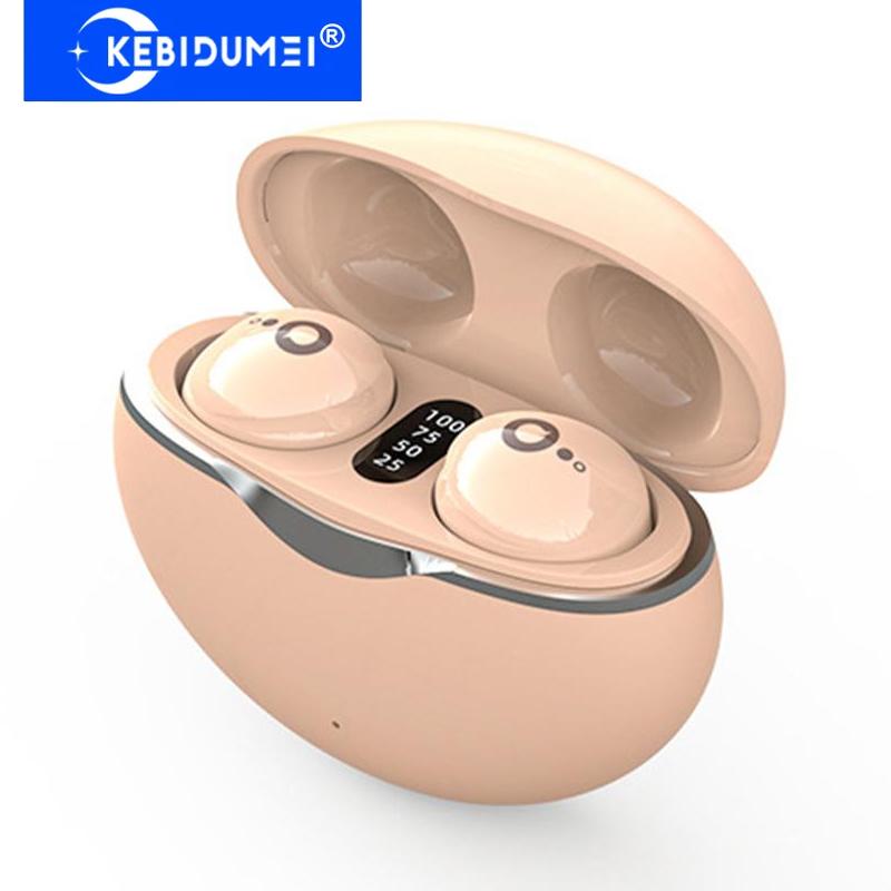 Mini Bluetooth 5.3 Headphones True Wireless Invisible In-Ear Earphones Gaming HIFI Stereo Noise Reduction Earbuds 20H Music Time