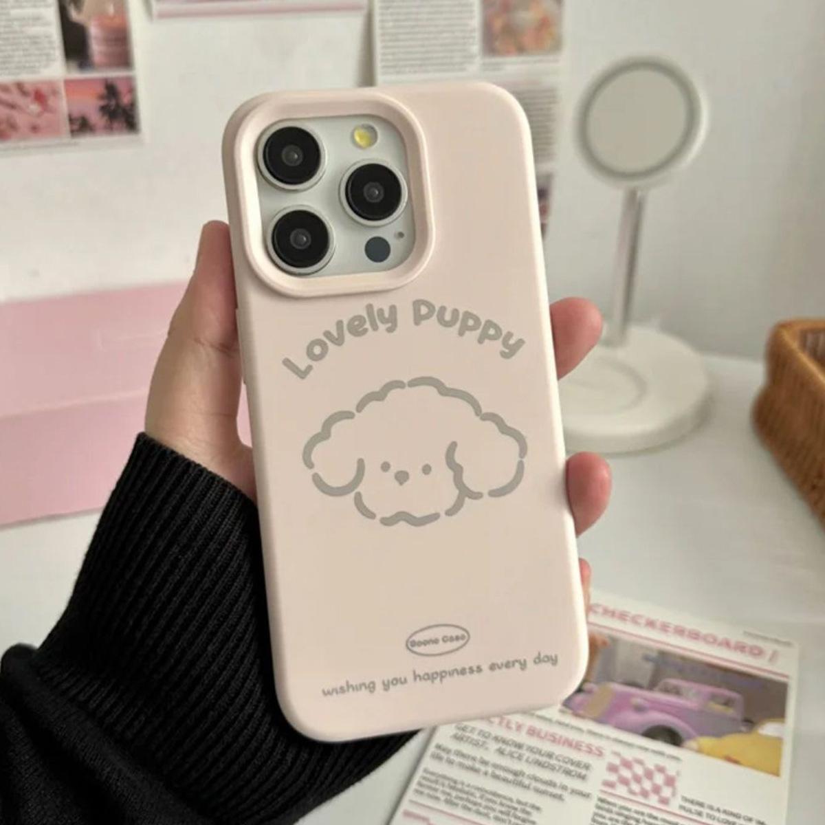 

Colorful Cartoon Glutinous Rice Shell Phone Case, Cute Dopamine Jelly Phone Case, Macaron Phone Case for Apple 16pm For iPhone 16PROMAX