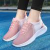 2025 spring and autumn new fly-woven mesh breathable sports women's shoes trendy comfortable and lightweight running shoes versatile casual shoes