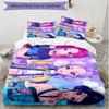 3pcs Duvet Cover Set (1*Duvet Cover + 2*Pillowcase, Without Core), KPop Demon Hunters Print Soft All‑Season Bedding Set, Home Bedroom Decor Gift