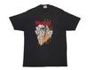 Vintage 80s MISFITS Pushead Zed Records T Shirt Size M / Rare 1980 Evil Eye Rare Samhain Glenn Danzig Heavy Metal Horror Punk Hardcore Shirt
