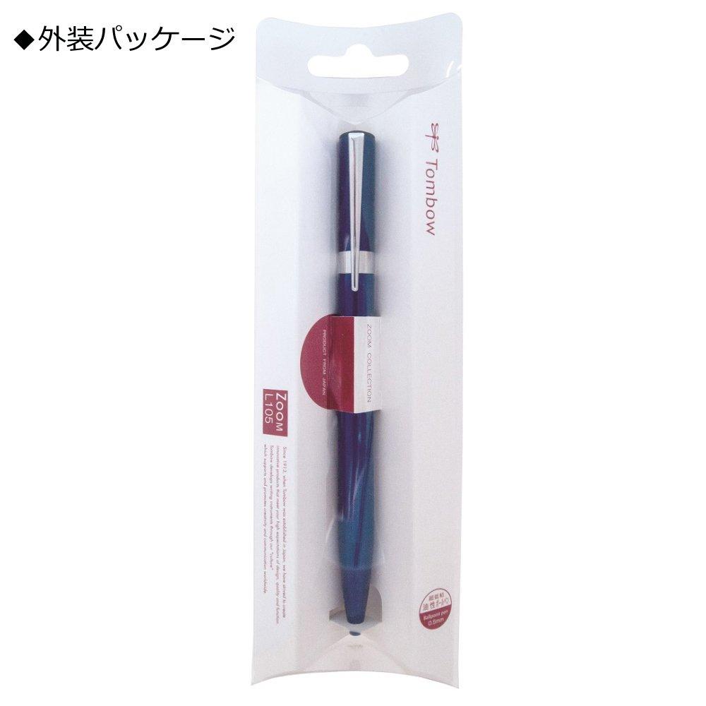 Tombow Ballpoint Pen ZOOM L105 Blue Oil-Based 0.5mm FLB-111D