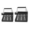 2PCS Magnetic Spice Rack for Refrigerator Carbon Steel Space Saving Spice   Magnetic Shelf for Kitchen Jars Seasoning Bottles