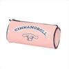 Cinnamoroll Enamel Round Pencil Case, Pink