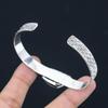 Friendship Day Sale 925 Silver Moss Prehnite Gemstone Birthday Sister New Bangle