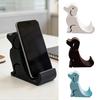 Handy-Ständer Hundeform Niedliches Welpen-Ornament 3D-gedruckter Kompakter Handyhalter Freihändige Figur für Schreibtischdekoration
