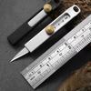 New Mini EDC Paper Cutting Knife Multi functional Pendant Key Telescopic Portable Small Knife for Unpacking Express Packages
