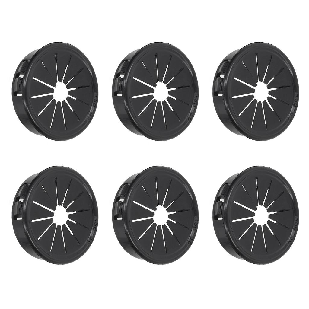 100 Stück Blütenförmige Kabeltüllen Ausgezeichnete Isolierung Drahttüllen Lochabdeckung für Verteilerkasten Innenloch