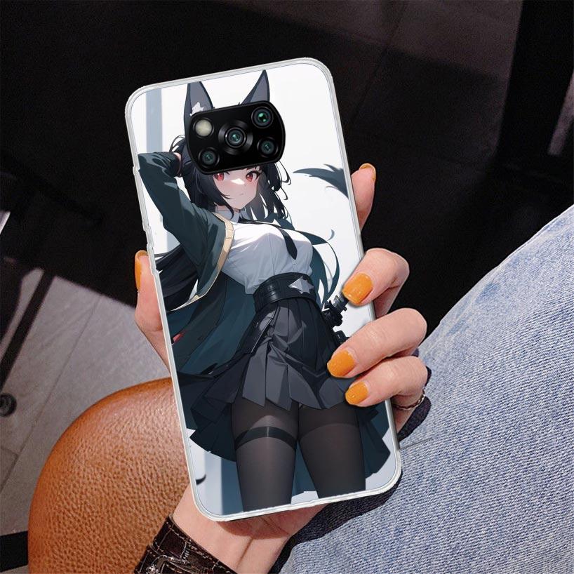 Zenless Zone Zero Hoshimi Miyabi Phnoe Case for Xiaomi Poco X5 X6 X7 Pro X4 Gt F7 Ultra M8 M7 Redmi 15C 15 13C 13 12C 12 Unique