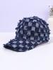 Fashion Summer Plaid Baseball Cap for Women - Adjustable UV Protection Sporty Hat, Casual Outdoor Sun Hat, Trendy Gift"