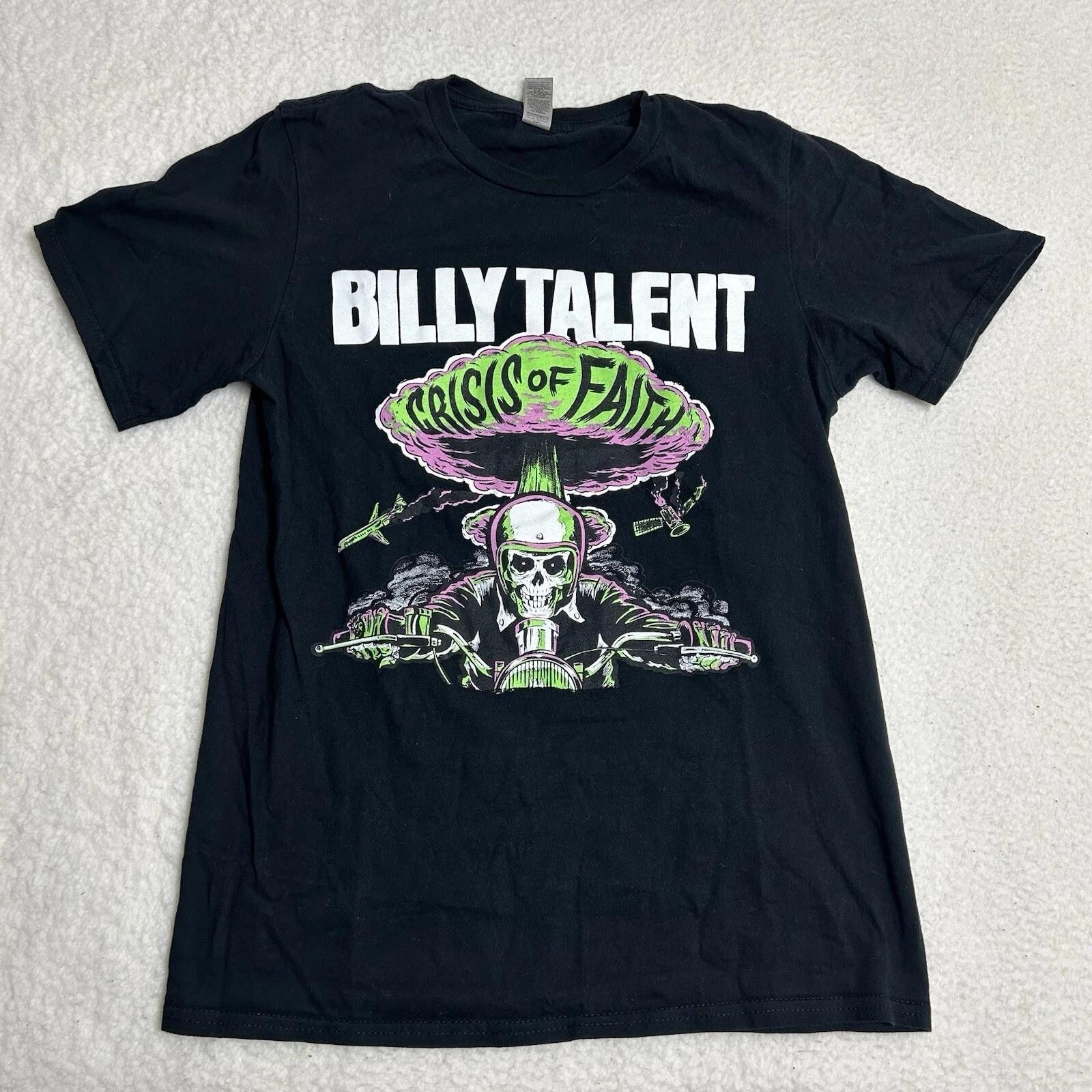 Редкая Горячая Футболка Billy Talent Crisis Of Faith Черная S-5XL SG440 S разноцветный