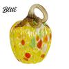 Warm Home Atmosphere Decor Hand Blown Glass Pumpkin Figurine Creative Adornment for Desktop Decoration Unique Fall Autumn Theme Jewelry Living Room