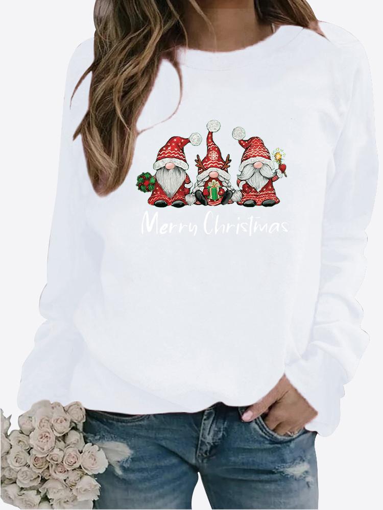 Зимние женские топы с принтом LOVE, футболка, женская повседневная толстовка с круглым вырезом и длинными рукавами, блузка больших размеров, плюшевый свитер XS белый