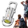 Keychain Flashlight Small Keychain Flashlight USB Charging All-Weather Bright Survival Equipment Waterproof for Friends Men