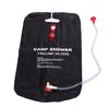 20L Portable Camping Shower Bag With Removable Hose On Off Switchable Shower Head Car Camping Equipment Picnic Water Storage Bag