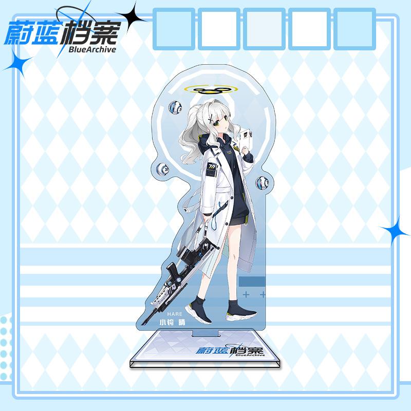 16cm Height Blue Archive Acrylic Stand Character Figurine