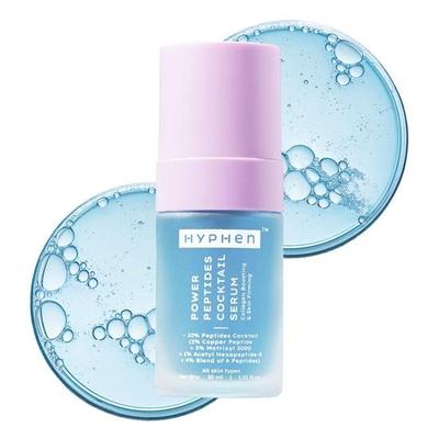 Hyphen %10 Güçlü Peptit & %2 Bakır Peptit Serumu| Gelişmiş Yaşlanma Karşıtı Formül | İnce Çizgileri ve Kırışıklıkları Azaltır | Tüm Cilt Tipleri - 30ml