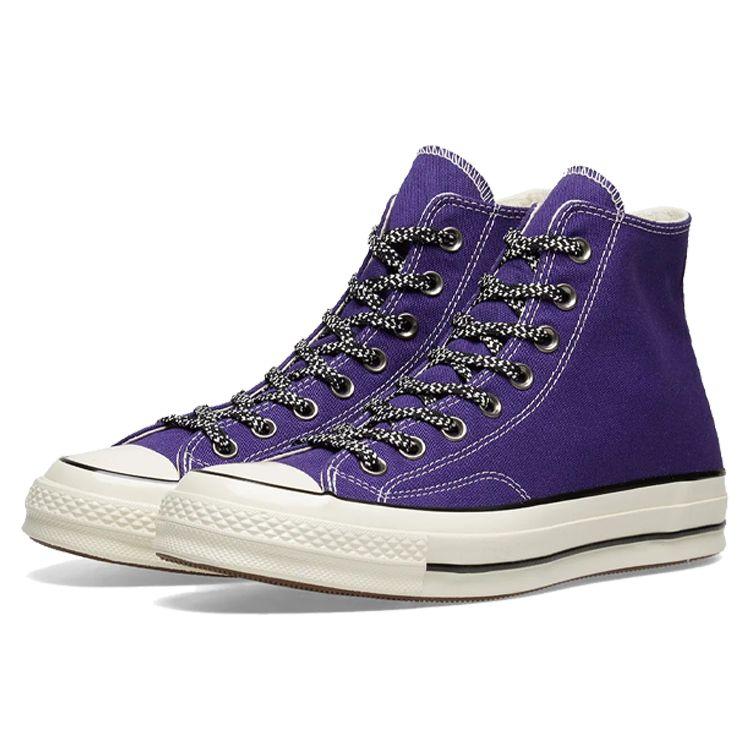 Converse 1970s Comfortable Daily Durable Breathable Lightweight High-Top Canvas Shoes Unisex Sneakers Brown 162366c