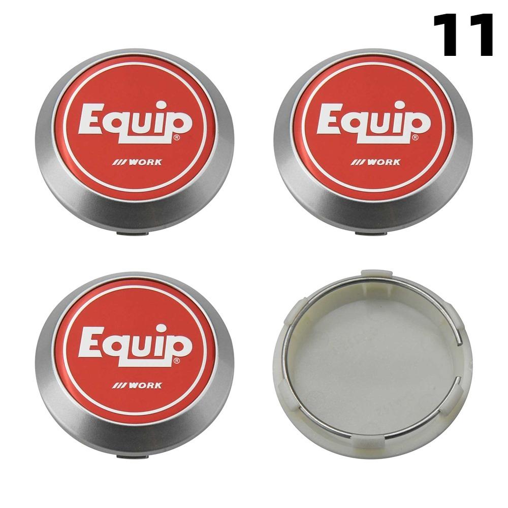 4 STuks Nieuwe 64MM Buiten Diameter / 60MM Binnen Diameter Dop Voor Velgen WORK EMOTION EQUIP MEISTER VS Logo Wielnaafdop Sportauto Velgkap Naafdoppen