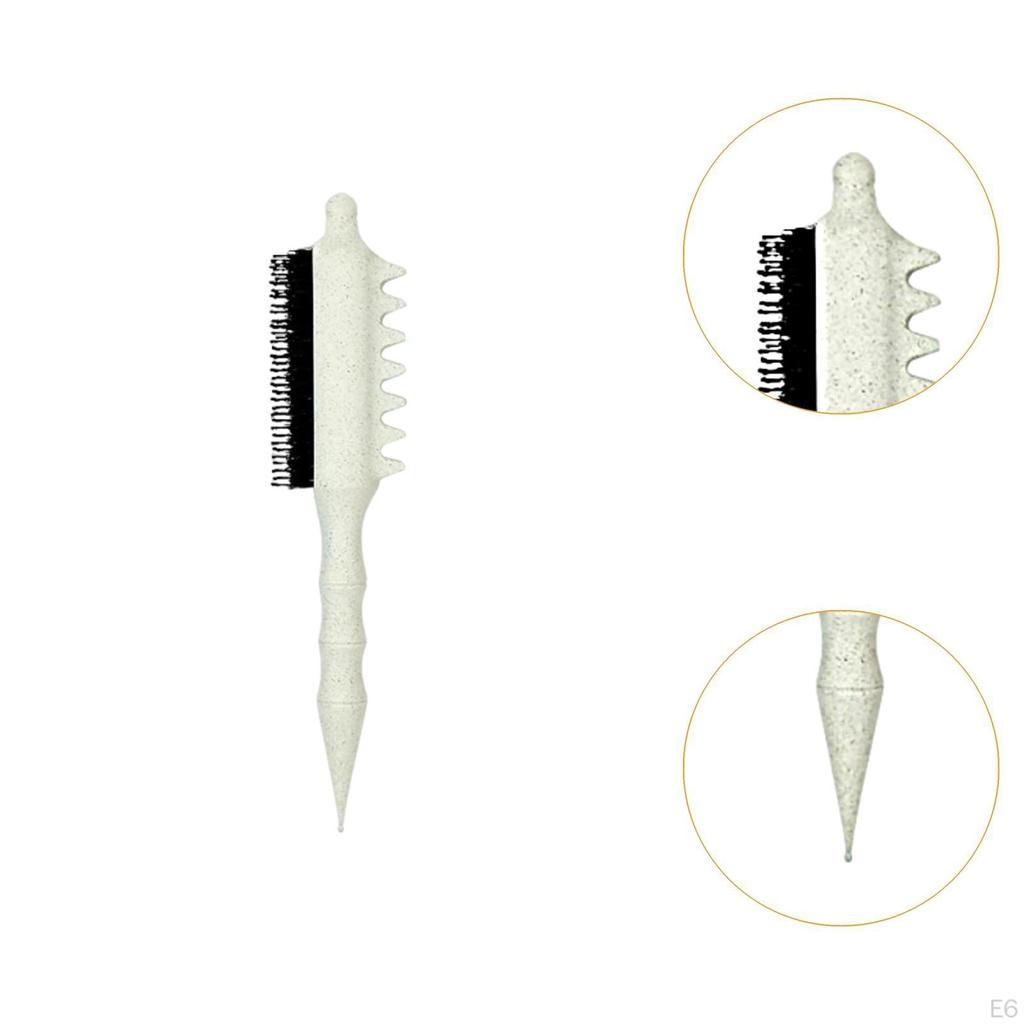 Teasing Brush Hair Comb Sturdy Professional Easy to Use Portable Styling Tool for Edge