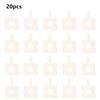 20 Pcs 4S Lithium Battery Pack Replace Spot Welding Nickel Sheet U-Shaped.